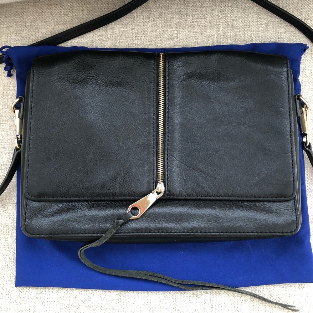 Rebecca Minkoff Black Leather Crossbody